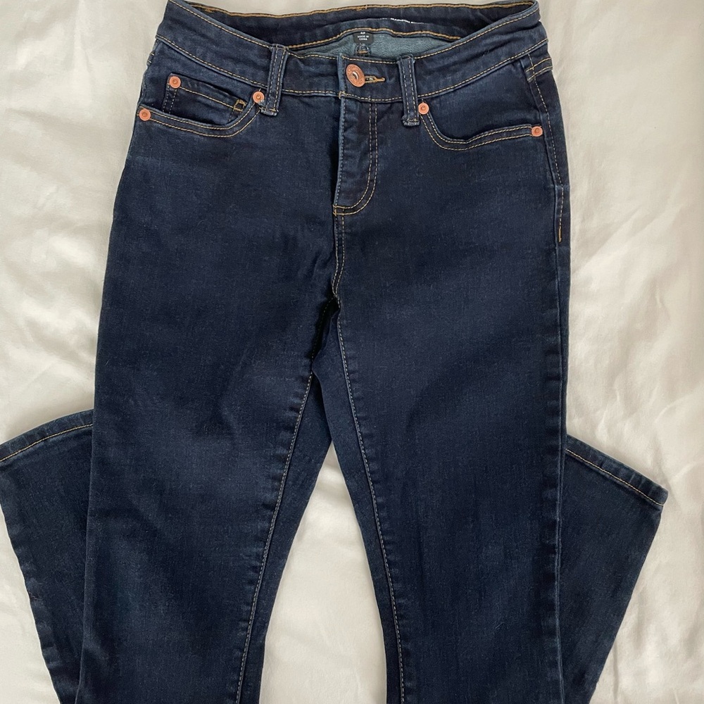 Skinny jeans, size 4P.